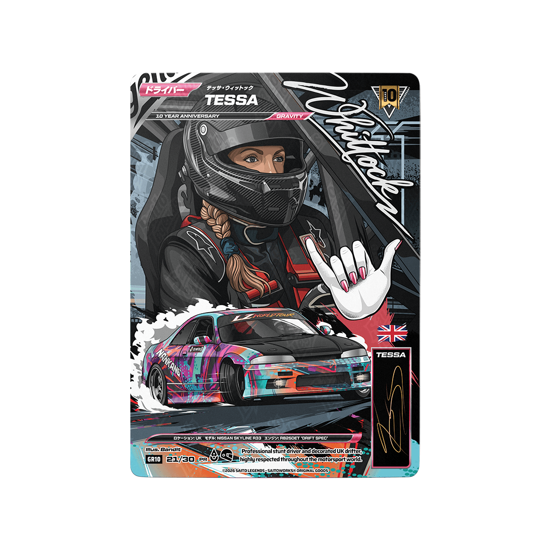 Tessa Whittock #021 GR10 Gravity Show Promo Card