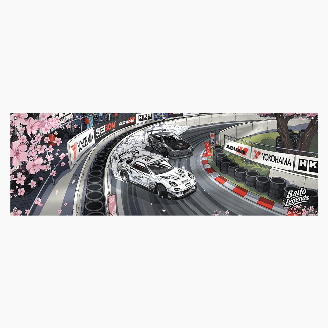 Saito Legends Battle (Promo) Garage Banner Flag