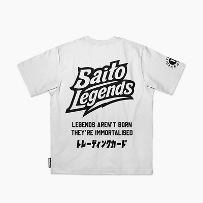 Saito Legends 1st Edition White Tee