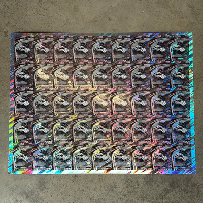 Saito Legends Battle (Promo) 1st Edition #103 Uncut Sheet 1/85 Limited